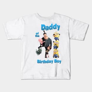 Daddy of The Birthday Boy Kids T-Shirt